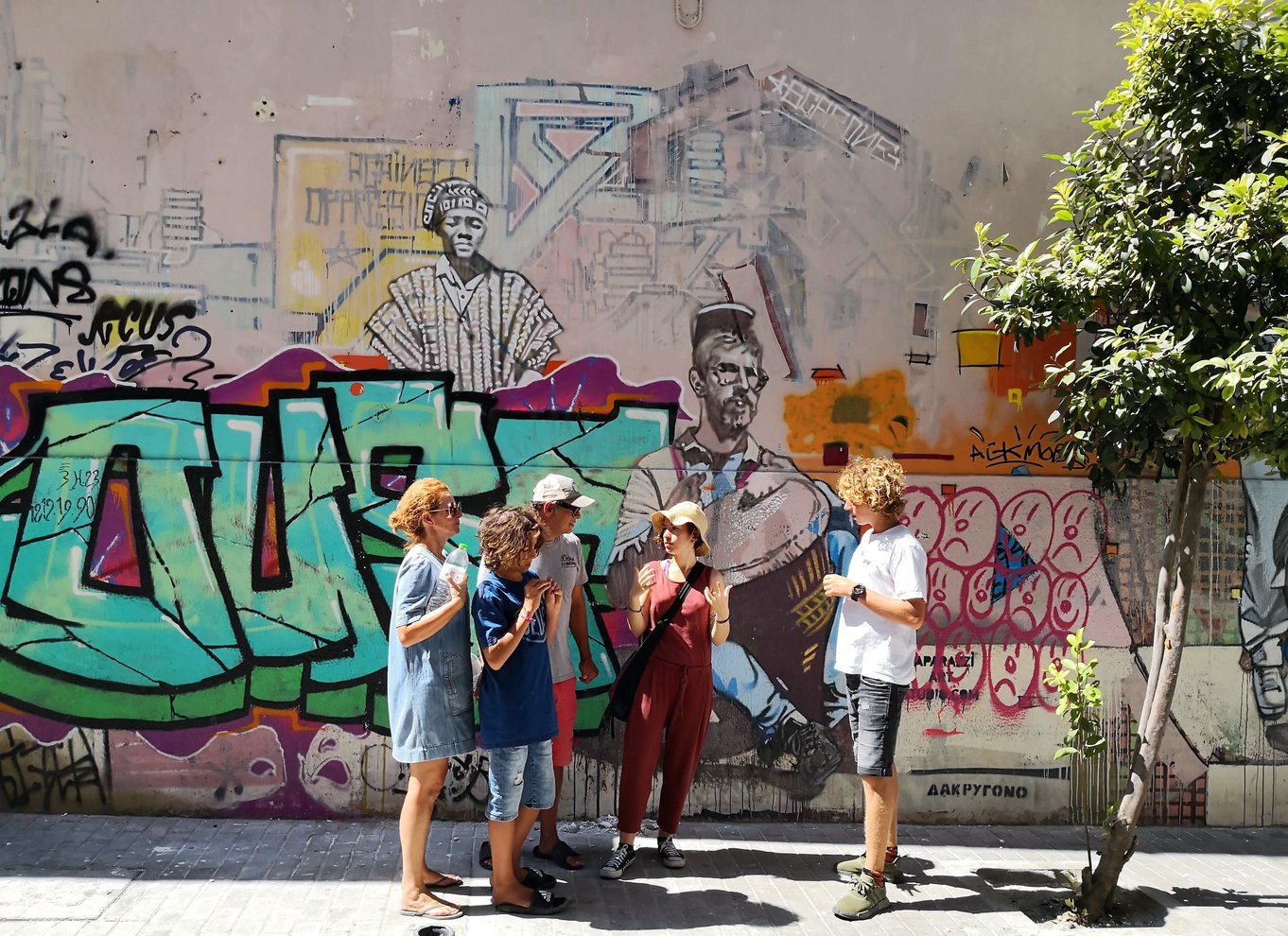 Athen: Guidet urban gadekunst-tur
