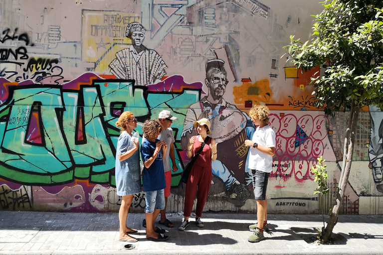 Atenas: tour guiado de arte de rua urbana