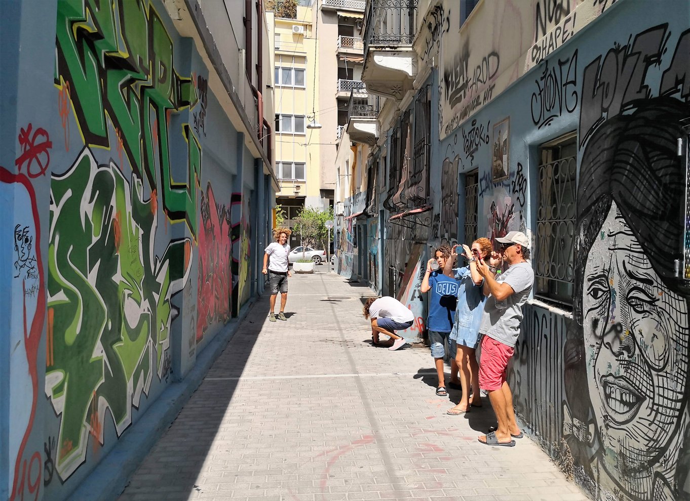 Athen: Guidet urban gadekunst-tur