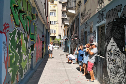 Atenas: tour guiado de arte de rua urbana