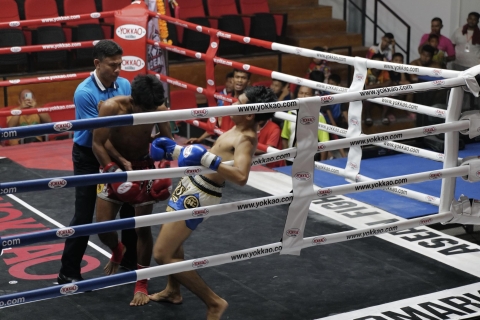 Krabi: VIP Ticket to William Muay Thai Boxing Hotel Pickup in Krabi