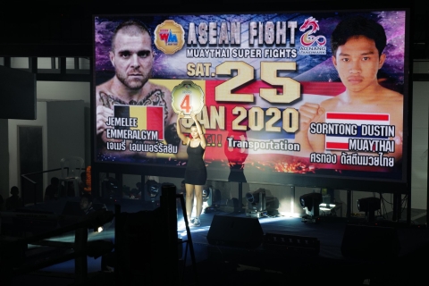 Krabi: Bilet VIP na boks tajski Williama MuayaHotel Pickup w Krabi