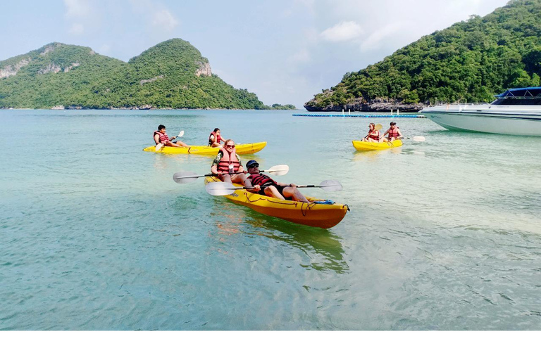 Samui: Angthong National Marine Park Day Trip by Speedboat Angthong National Marine Park - Snorkeling & Kayaking