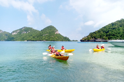 Samui: Angthong National Marine Park Day Trip by Speedboat Angthong National Marine Park - Snorkeling & Kayaking