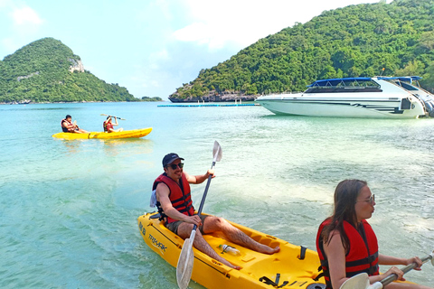 Samui: Angthong National Marine Park Day Trip by Speedboat Angthong National Marine Park - Snorkeling & Kayaking