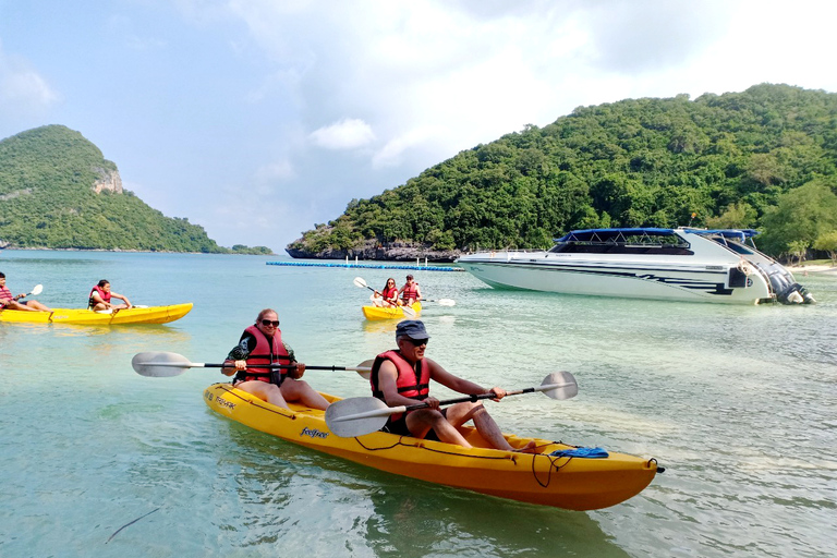 Samui: Angthong National Marine Park Day Trip by Speedboat Angthong National Marine Park - Snorkeling & Kayaking