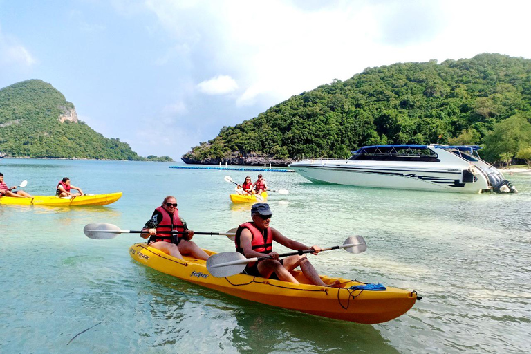 Samui: Angthong National Marine Park Day Trip by Speedboat Angthong National Marine Park - Snorkeling & Kayaking