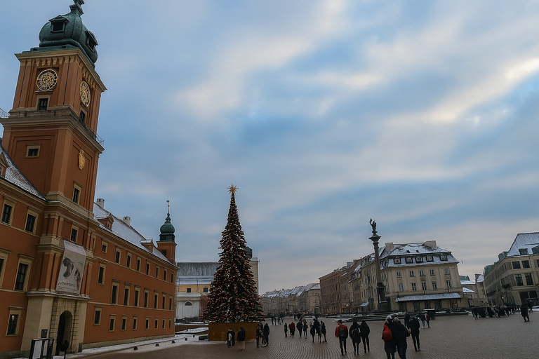 Varsóvia: passeio de Natal polaco com comida e bebidasVarsóvia: tour de Natal polaco com comida e bebidas
