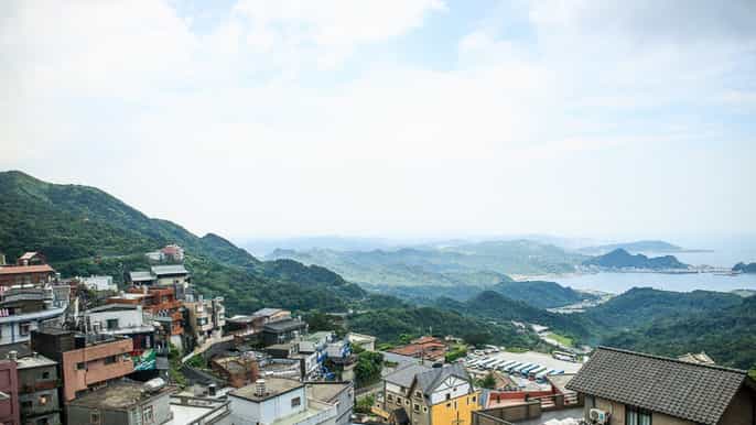 from taipei halfday jioufen northeast coast tour