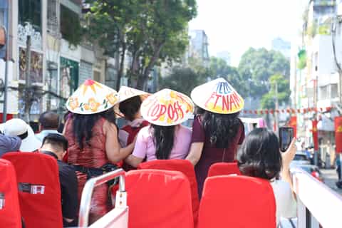 Ho Chi Minh: 24-Hour Hop-On Hop-Off Bus Tour Pass