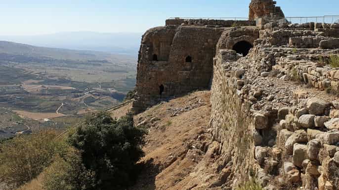 von tel aviv private führung durch banias und golanhöhen