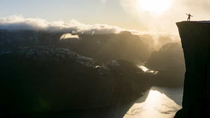 preikestolen (pulpit rock) guided autumn hike