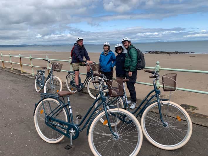 Edinburgh: Cycle Tour to the Coast (family friendly)
