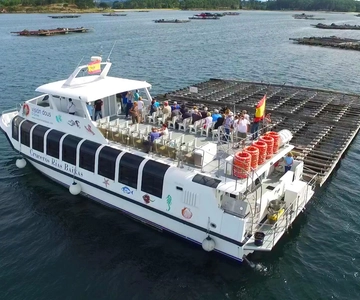 From Santiago: Tour to Rias Baixas with Boat Trip and Winery
