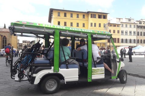 Florence: Eco-Friendly Golf Cart City Tour Florence: 100-Minute Eco-Friendly Golf Cart City Tour