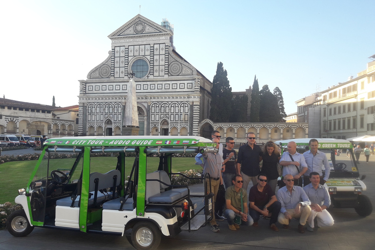 Florence: Eco-Friendly Golf Cart City Tour Florence: 100-Minute Eco-Friendly Golf Cart City Tour