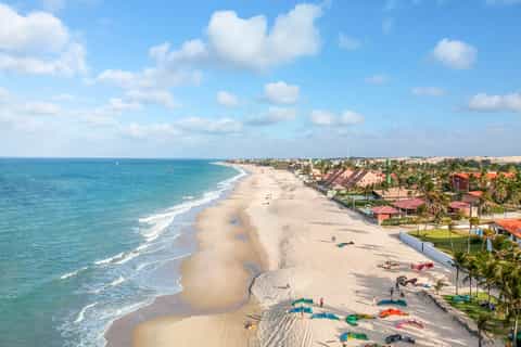 from fortaleza cumbuco beach day tour