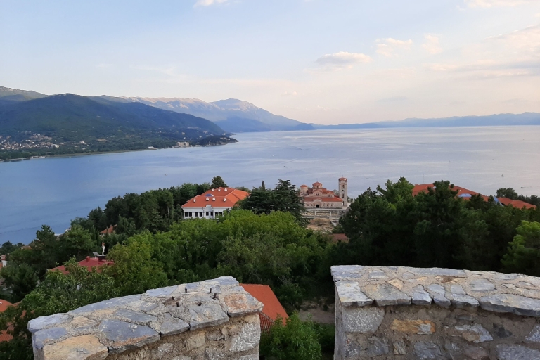 Ab Skopje: Private ganztägige geführte Reise nach OhridAb Skopje: Privater Ganztagesausflug nach Ohrid
