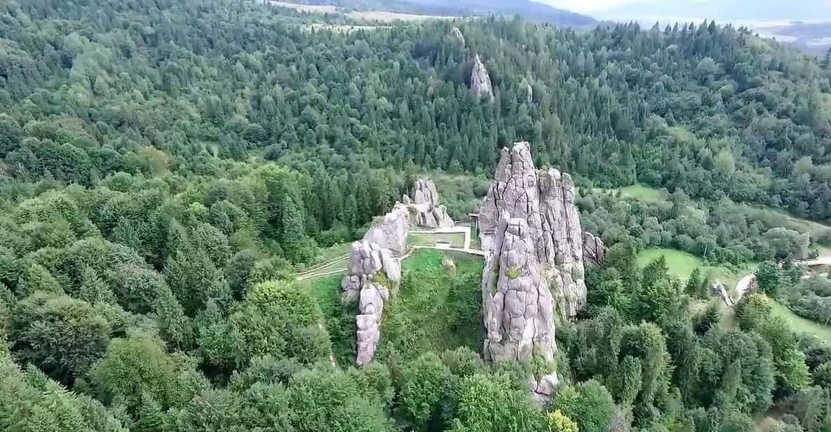 From Lviv: Carpathian Mountains and Tustan Fortress Day Trip