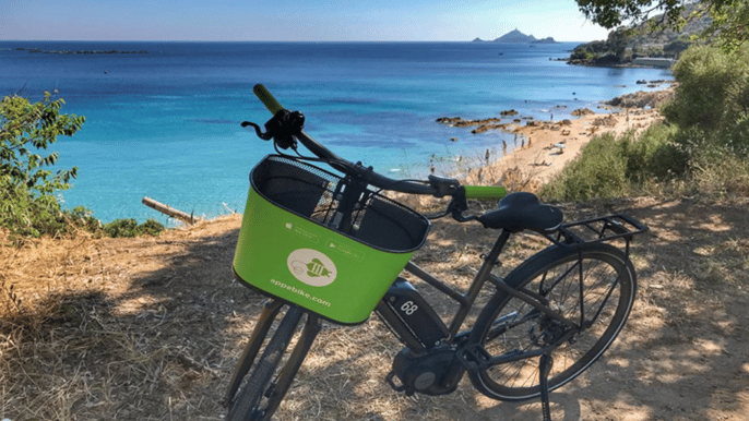 ajaccio visite autoguidée à vélo électrique