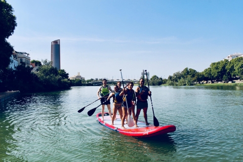 Seville: Group Giant Paddle-Boarding Session