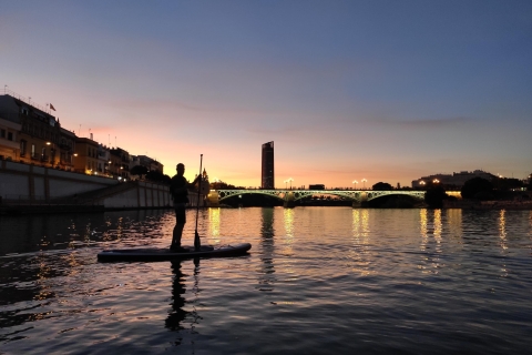 Séville: coucher de soleil et excursion en paddle en soirée