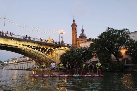 Seville: Sunset and Evening Paddle Boarding Tour