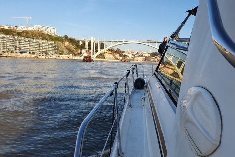 Porto: Private Yacht auf dem Fluss Douro