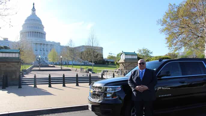 washington dc private transfer to airports or baltimore