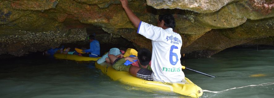 Phuket: Hong by Starlight with Sea Cave Kayak & Loi Krathong