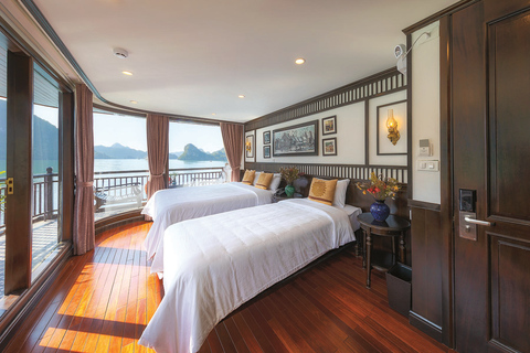 Sena Cruises Ha Long & Lan Ha Bay 2D1N Luxury Boutique Tour Sena Cruises 2D1N (No shuttle bus)