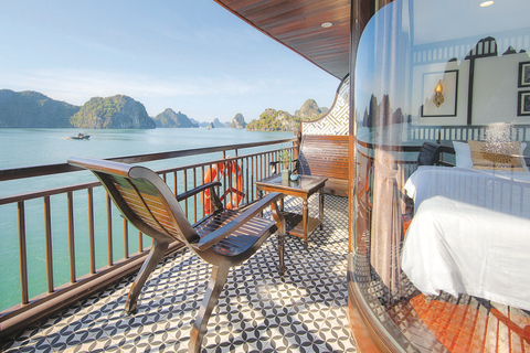 Sena Cruises Ha Long & Lan Ha Bay 2D1N Luxury Boutique Tour Sena Cruises 2D1N (No shuttle bus)