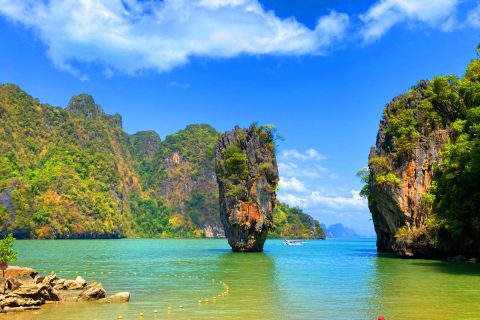 Krabi: Excursión Premium en Lancha Rápida y Canoa por la Isla de James Bond