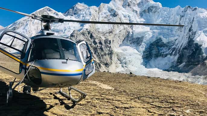 kathmandu everest base camp helicopter tour