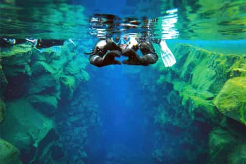Silfra-sprickan: Snorkla mellan kontinenterna – GoPro-bilder