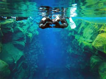 Silfra-Spalte: Schnorchel-Tour mit Unterwasser-Fotos Silfra-Spalte: Schnorchel-Tour mit Unterwasser-Fotos