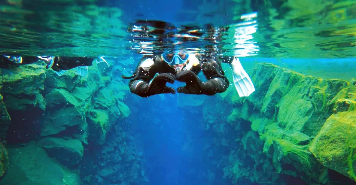 Silfra Fissure Snorkeling Tour with Underwater Photos