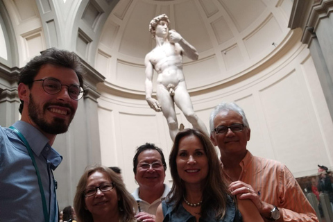 Florença: Excursão para grupos pequenos ao David e à Galeria da AcademiaTour guiado em alemão