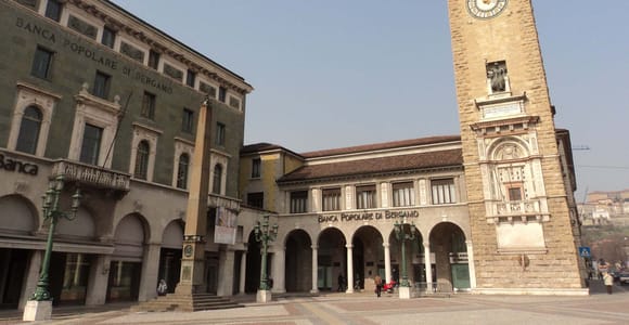 Bergamo: 2,5-stündige private Tour durch die Unterstadt