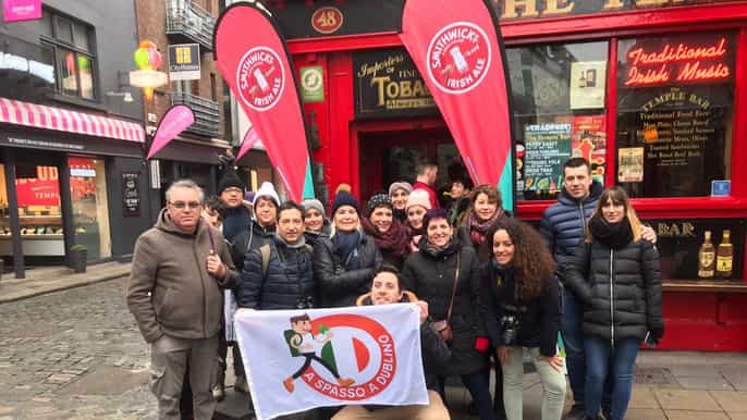 dublin highlights 3hour walking tour in italian
