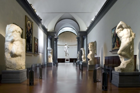 Florence: Exclusieve Uffizi, David en Accademia TourRondleiding in het Duits