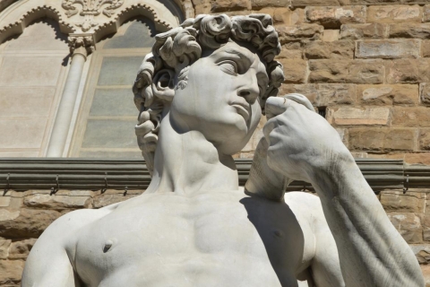 Florence: Exclusieve Uffizi, David en Accademia TourRondleiding in het Duits