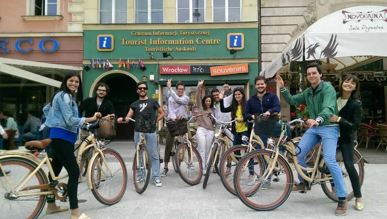 Breslau: 3-stündige Fahrradtour auf Englisch oder Polnisch