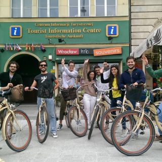 Breslavia: tour in bici di 3 ore in inglese, tedesco o polacco