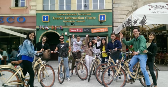 Breslau: 3-stündige Fahrradtour auf Englisch oder Polnisch