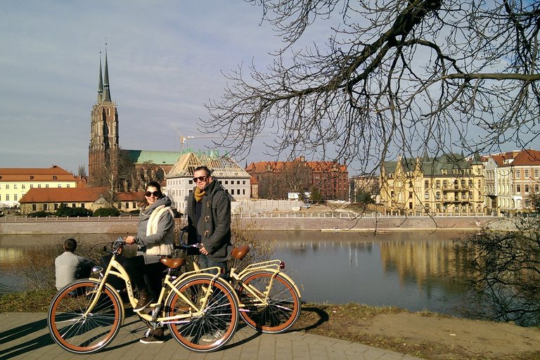 Breslavia: tour in bici di 3 ore in inglese o polaccoWroclaw: tour in bici di 3 ore in polacco