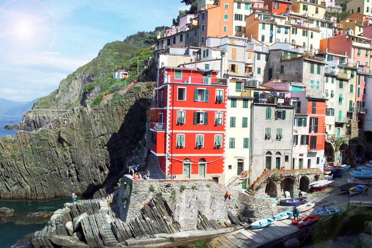 Cinque Terre mit Minivan &amp; Fähre: Landausflug ab LivornoCinque Terre by Minivan &amp; Ferry Shore Excursion from Livorno