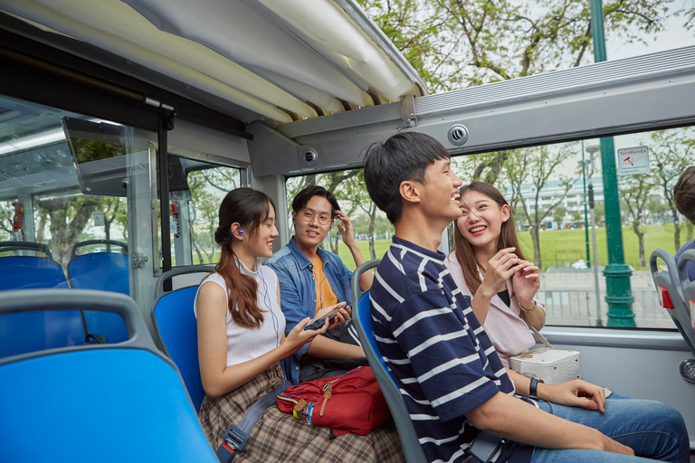 Bangkok: Hop-On Hop-Off Bus with 24, 48 or 72-Hour Validity 72-Hour Hop-On Hop-Off Bus Pass