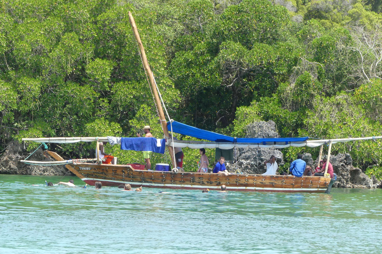 Ab Stone Town: Dau-Inselsegeltour mit BBQ-MittagessenTour ab Strandhotels