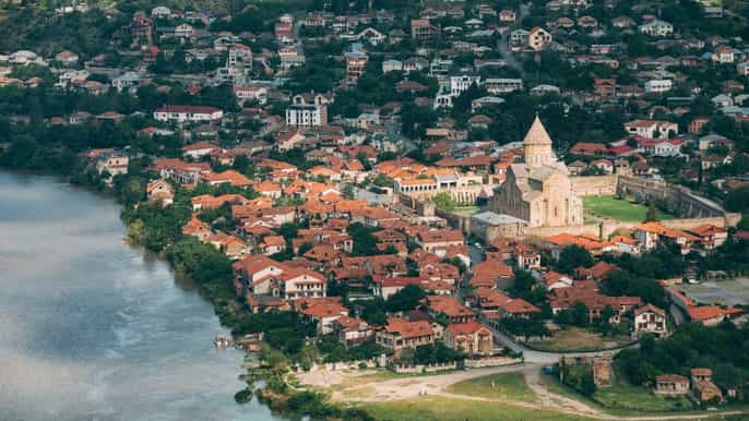 from tbilisi private mtskheta and jvari monastery tour